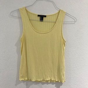 NWOT Forever 21 Yellow Tank Top